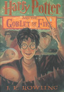 Harry Potter and the goblet of fire 's cover